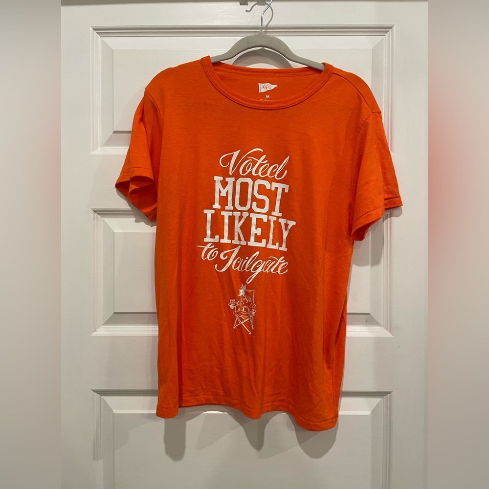 Lauren James- Orange Tee- Size Medium